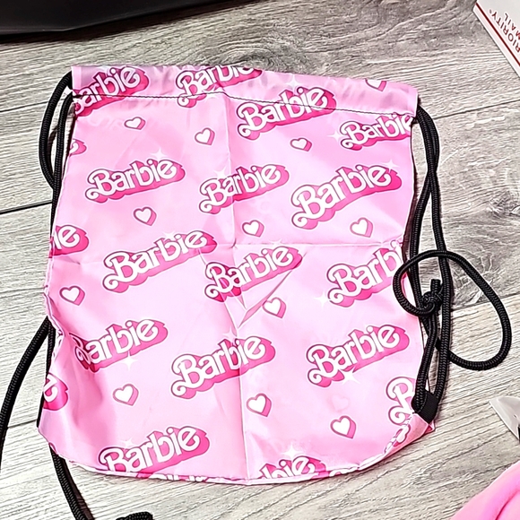 Barbie Handbags - Back To School Barbie Backpack Drawstring  Bag Barbie The Movie 💖